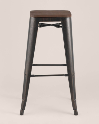 Стул с подлокотниками Нейтон велюр бежевый. Фото №5