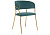 Стул Kamelia green / gold