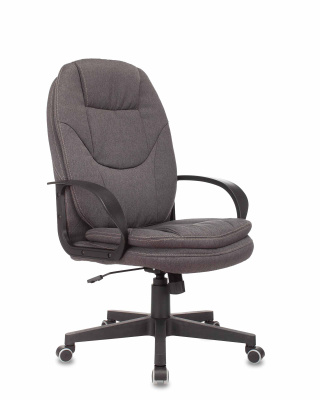 Кресло руководителя Бюрократ CH-868LT Bahama серый крестовина пластик. Фото №3