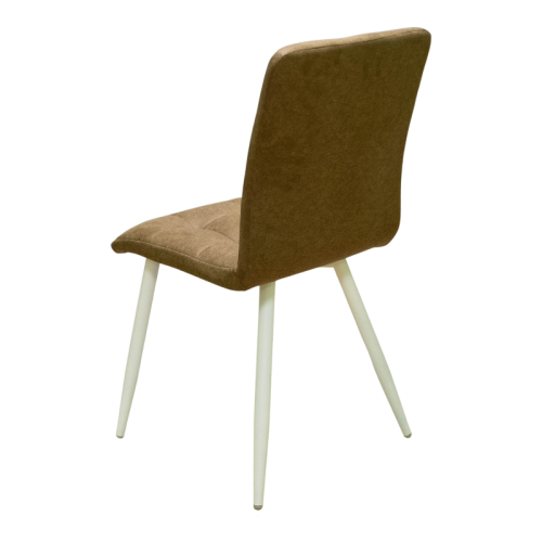 Стул Доби (Каркас (белый 9016 матовый) тк. коллекции Safari коричневый 021). Фото №7