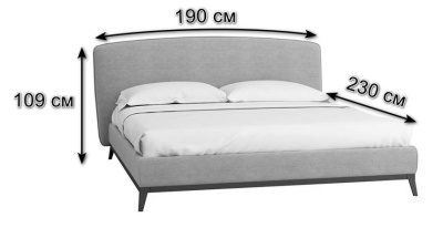 Кровать с ортопедическим основанием и ящиком Сканди Лайт 1.6 Бежевый фото Кровать с ортопедическим основанием и ящиком Сканди Лайт 1.6 Бежевый. Фото