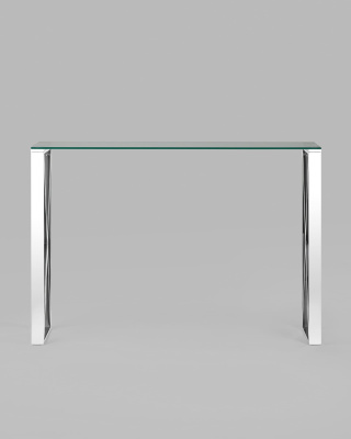 Консоль КРОСС 115*30 серебро. Фото