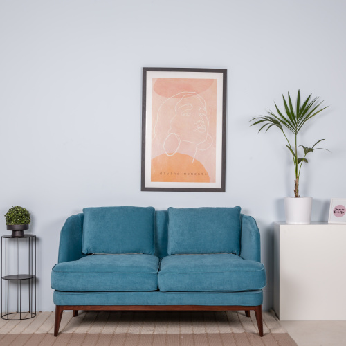 Диван Окланд 2-х местный Блю. Фото №8