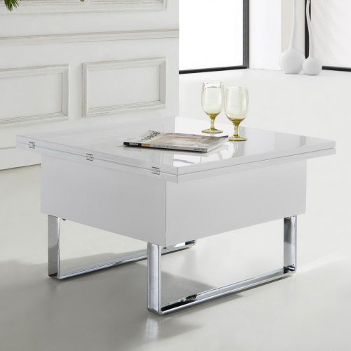 Стол-трансформер В2218 AG белый. Фото №4