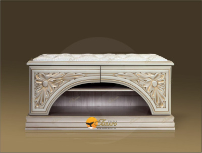 Банкетка с арочными дверками ППУ Б5.2-6. Фото №2