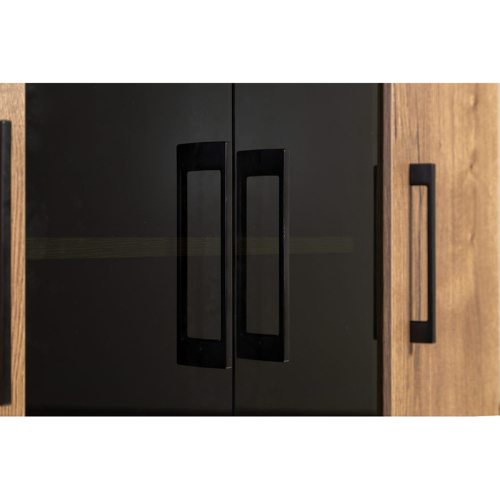 Тумба под оргтехнику Loft Дуб Табак. Фото №10