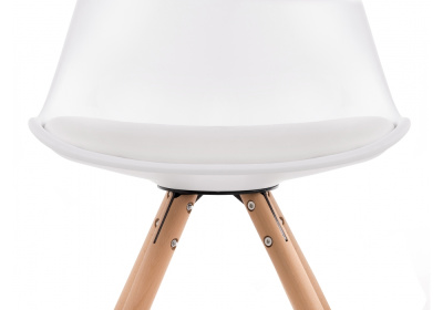 Стул деревянный Bonito белый. Фото