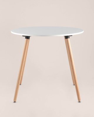 Стол Oslo Round WT белый. Фото