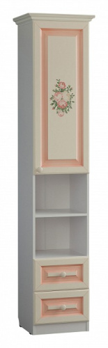 Алиса Шкаф комбинированный Белый/ Крем. Фото №1