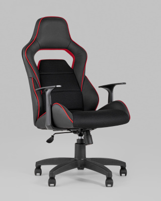 Кресло игровое TopChairs Meteor черное. Фото №3