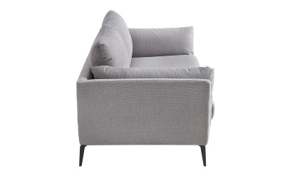 Диван 3-х местный Amsterdam 5176 Серый Никель (NICKEL). Фото