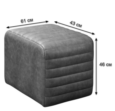 Пуф Loft Браун. Фото №3