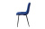 Стул C-1333 синий UF910-19/матовый черный. Фото №4