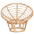 Кресло из ротанга Papasan Ecо P115-1/SP STD + Подушка фото Кресло из ротанга Papasan Ecо P115-1/SP STD + Подушка. Фото №3
