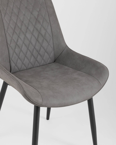 Стул Невада экокожа серый. Фото №9