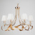 Подвесная люстра Eurosvet Adelia 60063/6 золото фото Подвесная люстра Eurosvet Adelia 60063/6 золото. Фото №1