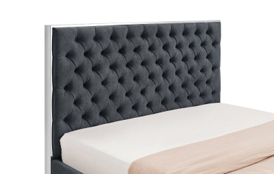 Кровать LBD1704 серая. Фото №5