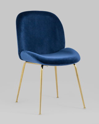 Стул Palma Gold, синий. Фото №3