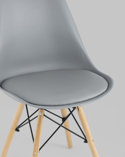 Стул Eames Soft серый. Фото №9