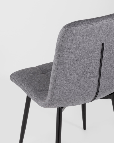 Стул Вольт рогожка серый. Фото №8