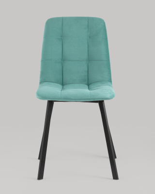 Стул Oliver Square велюр мятный. Фото №5