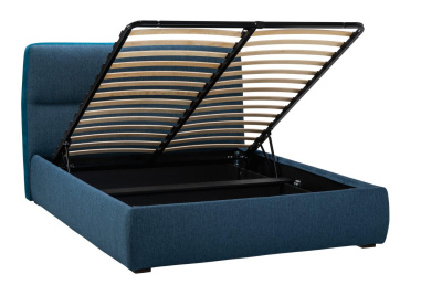 Кровать с ортопедическим основанием и ящиком 1.6 Сканди_СапфирАрт фото Кровать с ортопедическим основанием и ящиком 1.6 Сканди_СапфирАрт. Фото