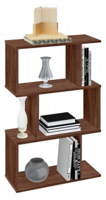 Стеллаж Polini Home Smart, коричневый фото Стеллаж Polini Home Smart, коричневый. Фото №3